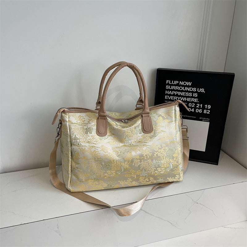 Elegant travel bag with luxurious pattern print Bowlift