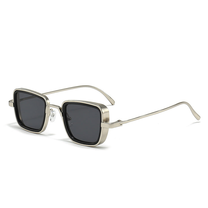 Women's stylish square sunglasses with elegant metal frame Bowlift