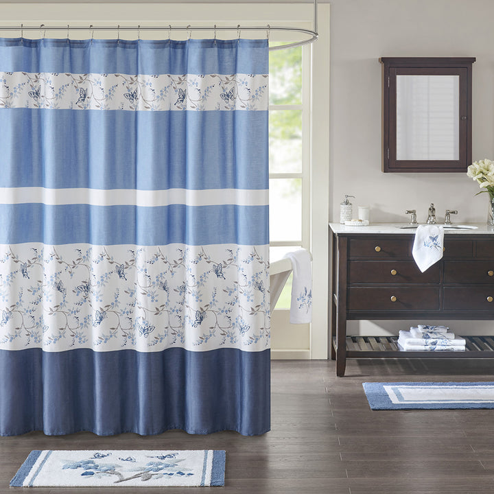 Decorative Shower Curtain Bowlift