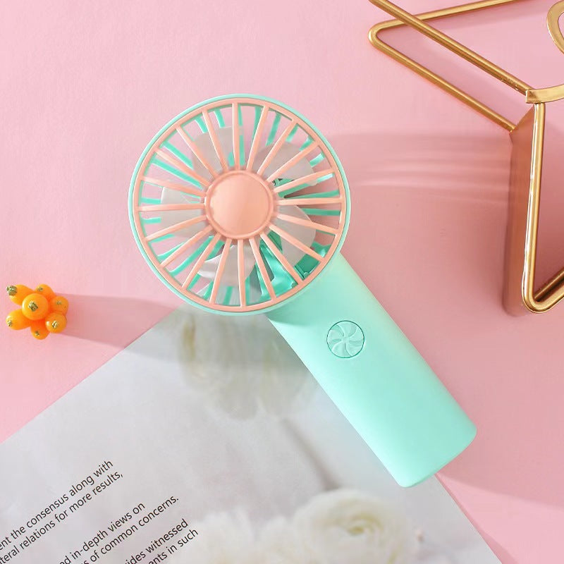 Ladies Portable Handheld Fan with Ergonomic Grip and Quiet Operating Modes Bowlift