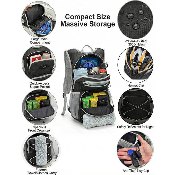 Hydration Bladder Backpack Bowlift