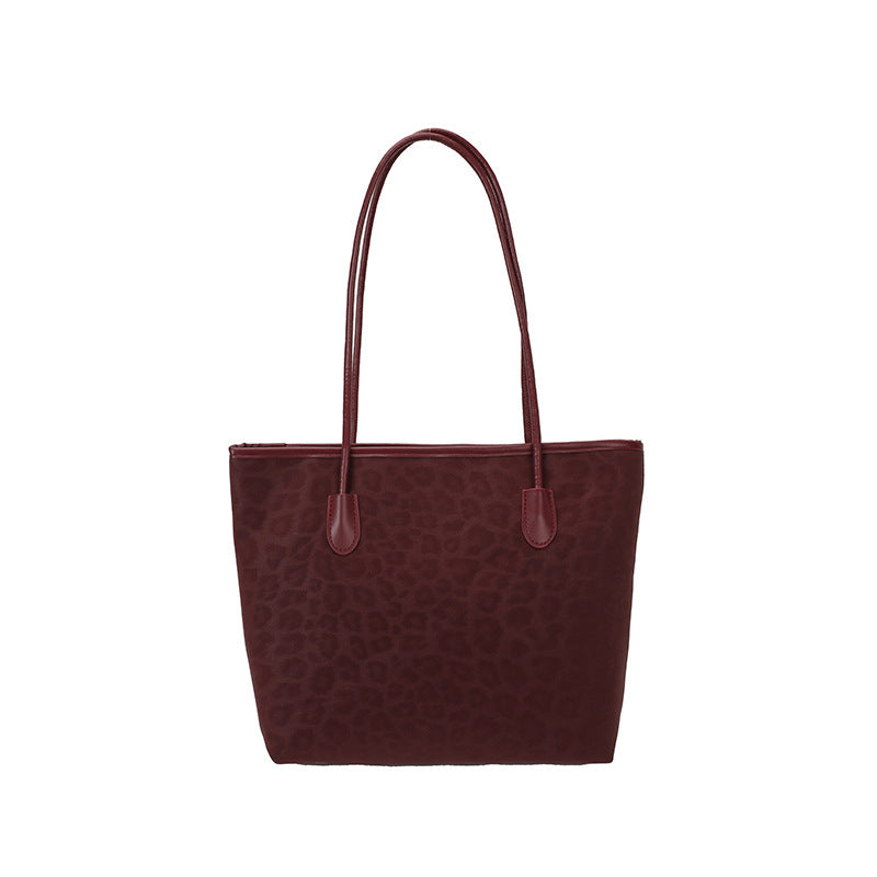 WoStylish Leopard Print Tote Bag Bowlift
