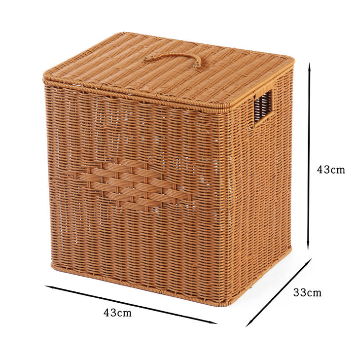 Rectangular Woven Storage Box Bowlift