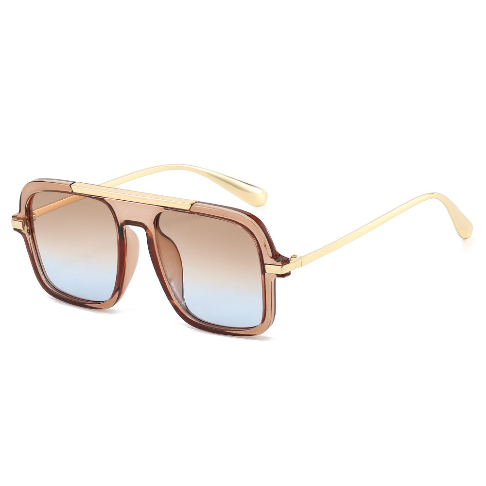 Women's fashionable sunglasses with trendy square frame Bowlift