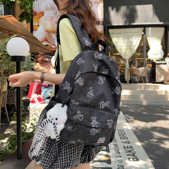 Cute Cartoon-Themed Backpack Bowlift