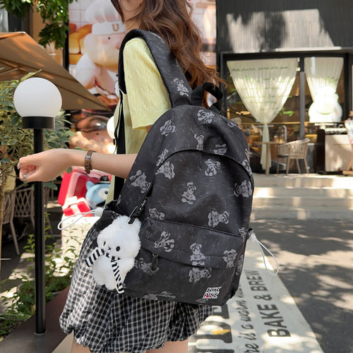 Cute Cartoon-Themed Backpack Bowlift