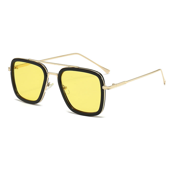 Women's stylish square sunglasses with metallic details Bowlift