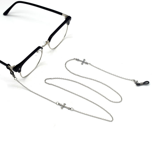 Stylish Cross-Designed Eyewear Chain Bowlift