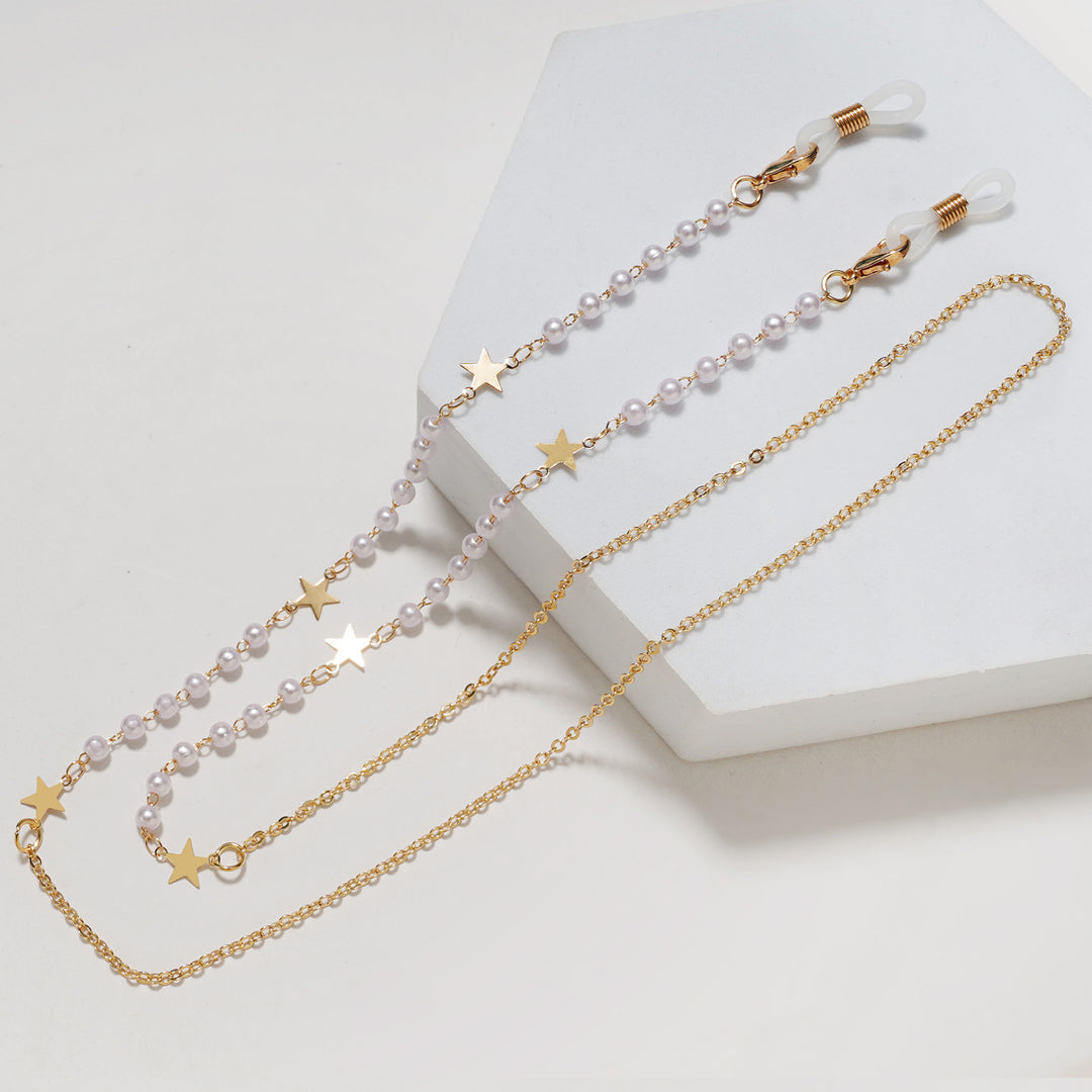 Chic Geometric Eyewear Chain Bowlift