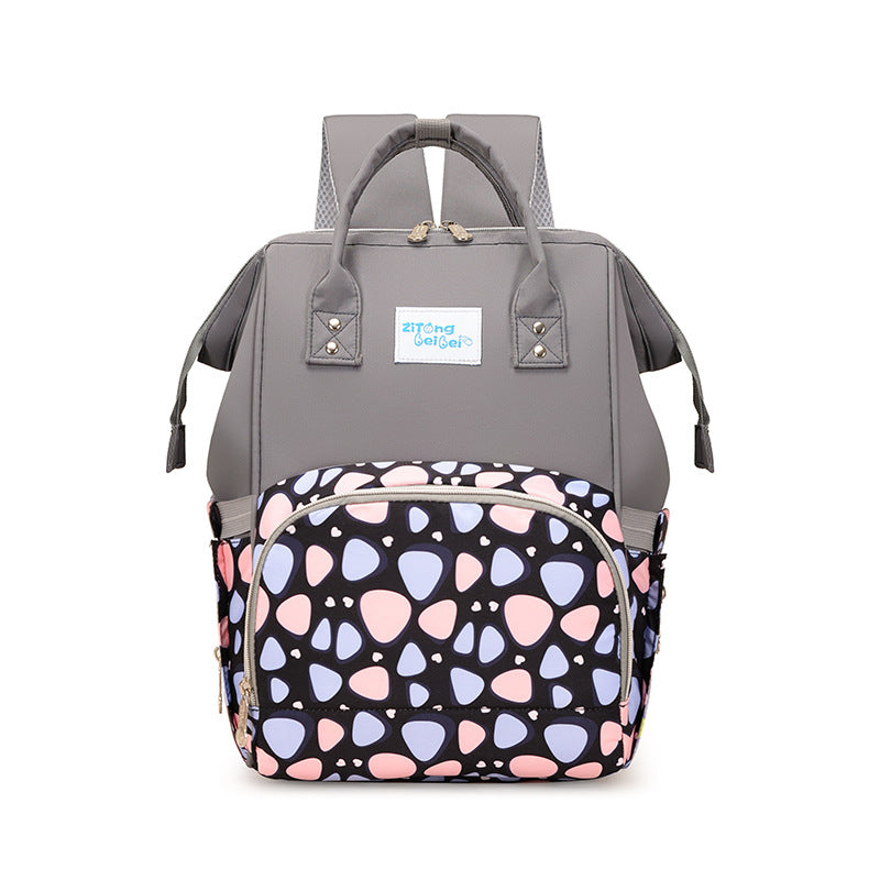 Trendy Patterned Backpack