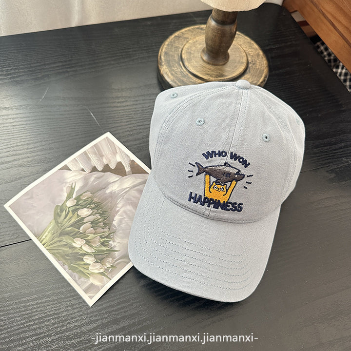 Women's Casual Graphic Baseball Cap Bowlift