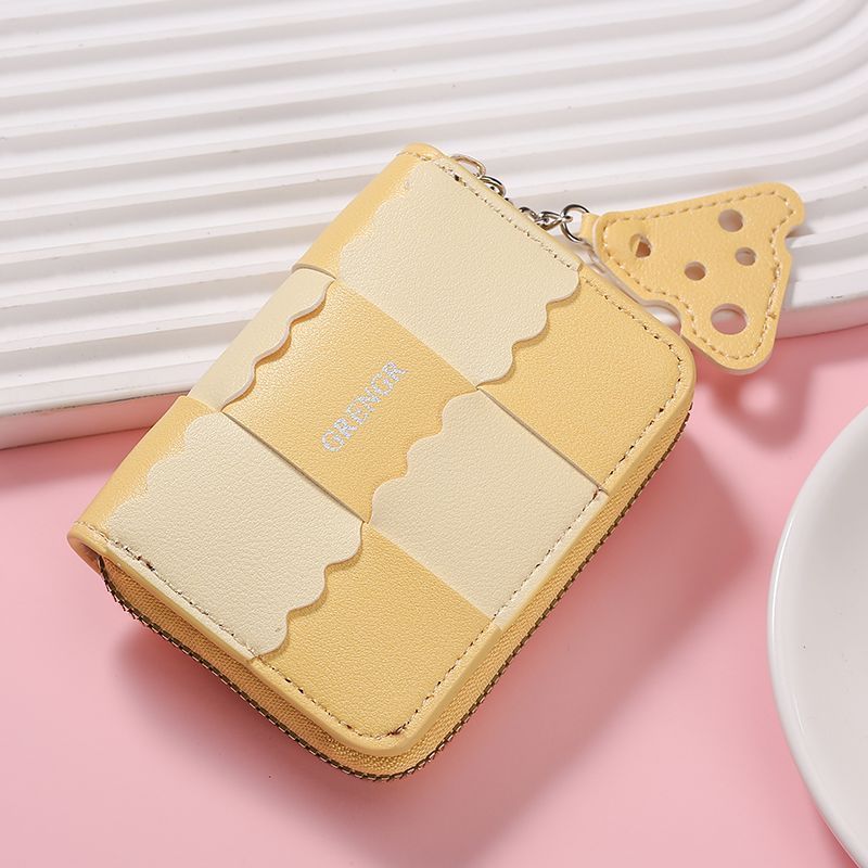 Chic Textured Zip Wallet Bowlift