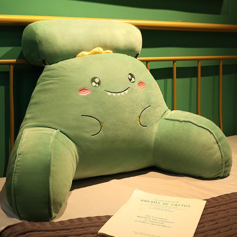 Plush back support cushion with unique vegetable design Bowlift