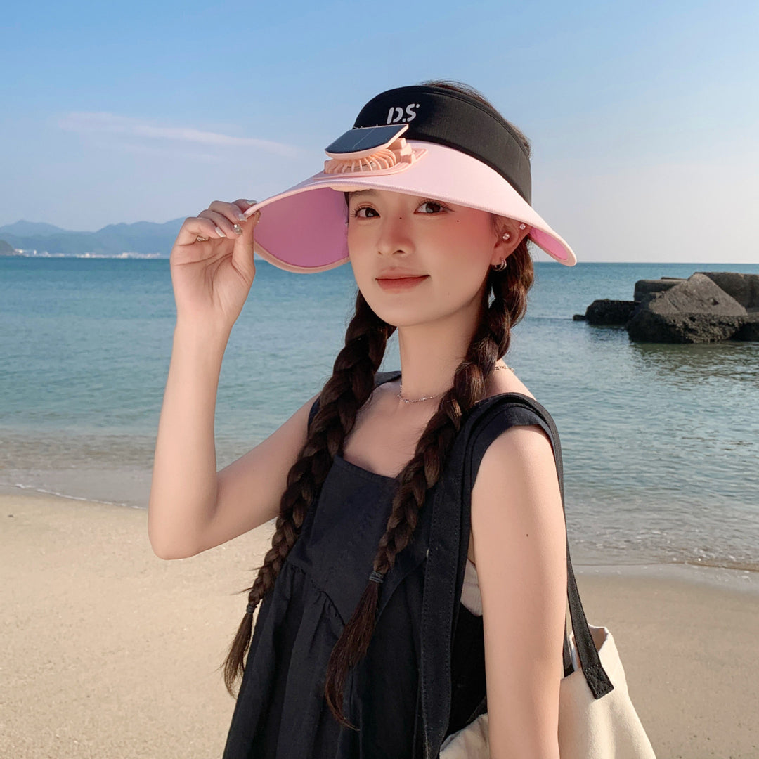 Adjustable sun visor with extra wide brim and breathable headband Bowlift