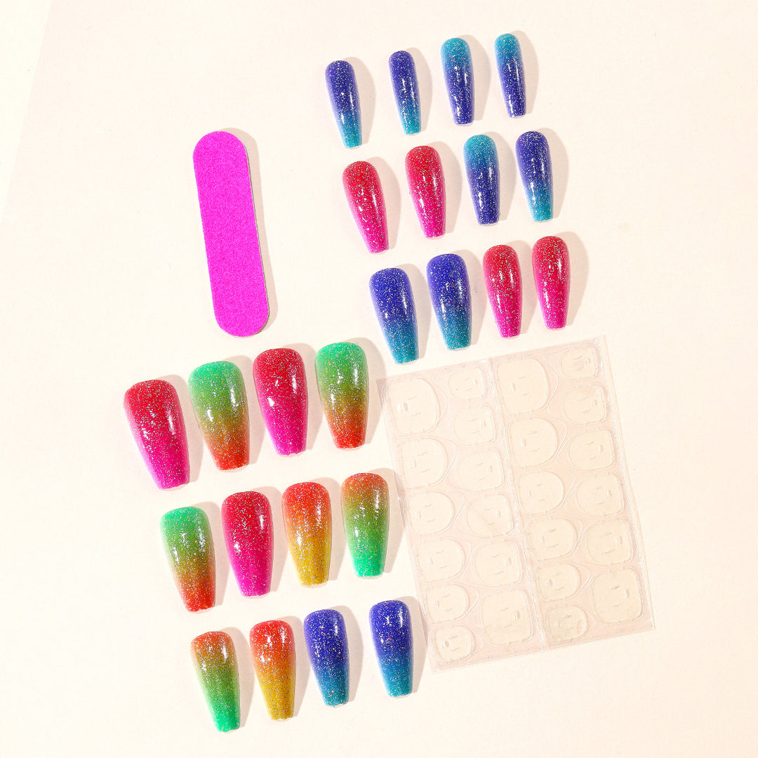 Colorful Glitter Nail Art Kit Bowlift