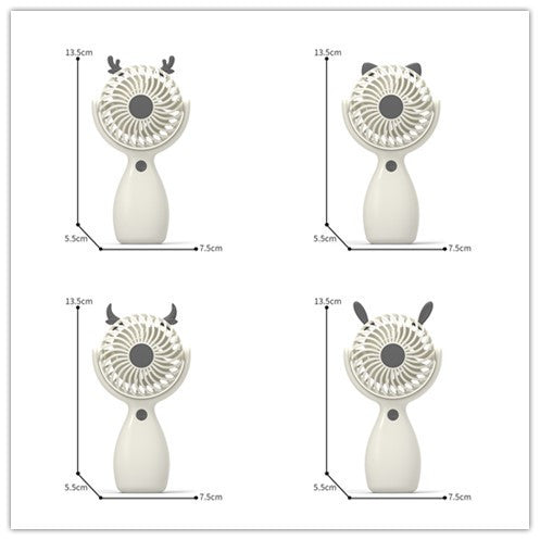 Women's portable handheld fan with creative design Bowlift