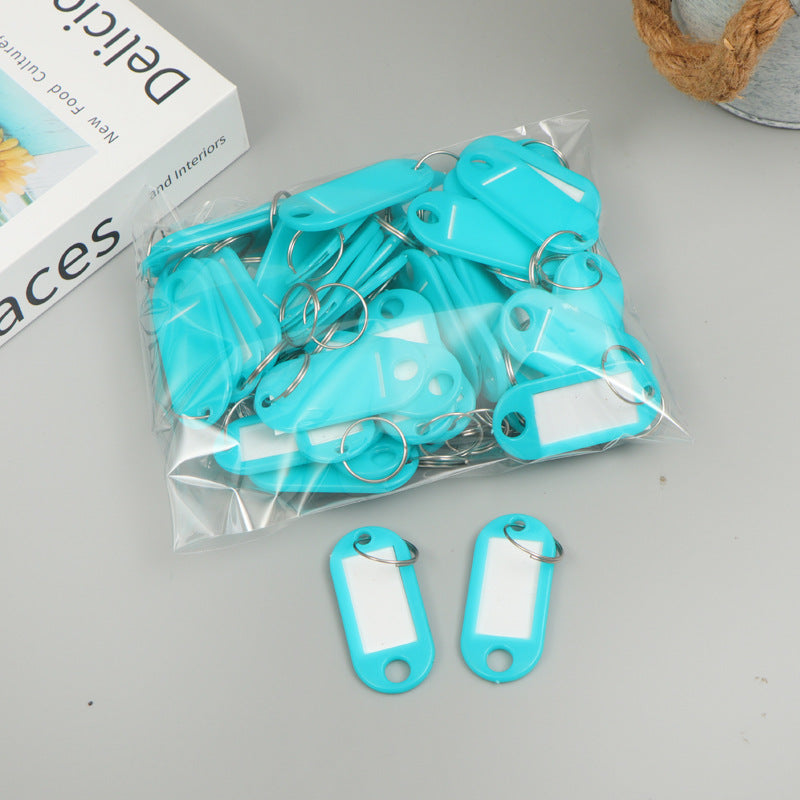 Unisex Writable Keychains with extensive labeling function Bowlift