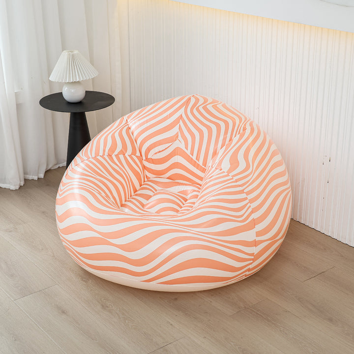 Women Inflatable Comfort Sofa with Ergonomic Backrest Bowlift