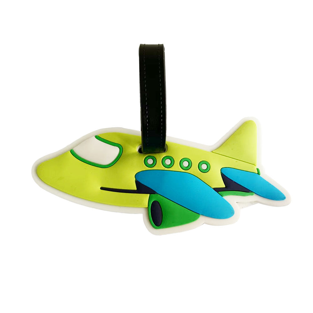 Unisex Airplane-Themed Luggage Tag Bowlift