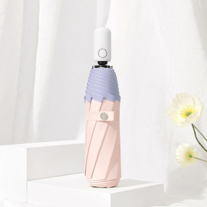 Women Foldable Umbrella with Innovative Anti-Slip Surface Bowlift