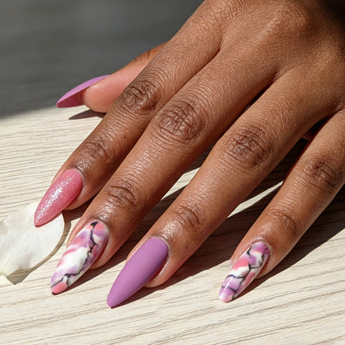 Elegant Stiletto Nail Extensions Bowlift