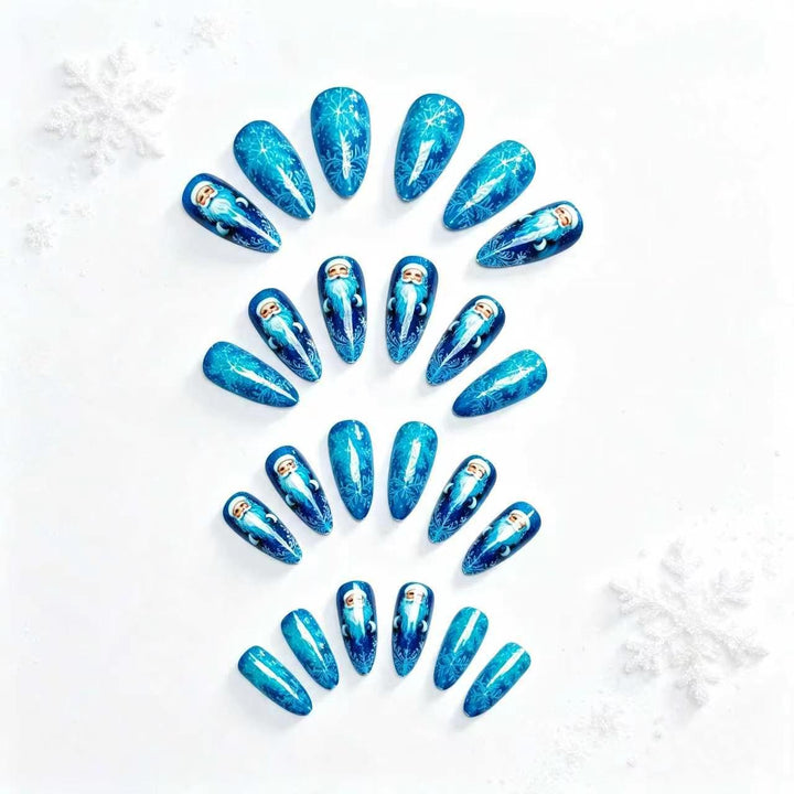 Festive Character-Themed Nail Art Bowlift