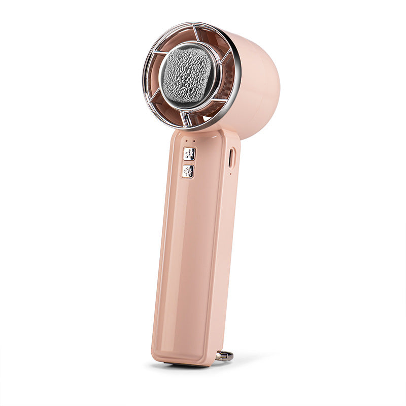 High-Performance Rechargeable Handheld Cooling Fan Bowlift