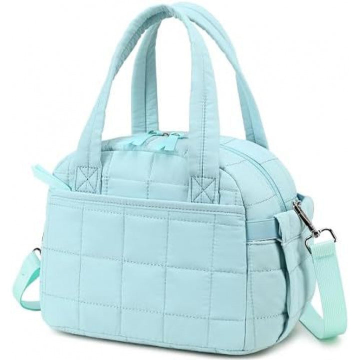 Multifunctional Quilted Shoulder Bag Bowlift