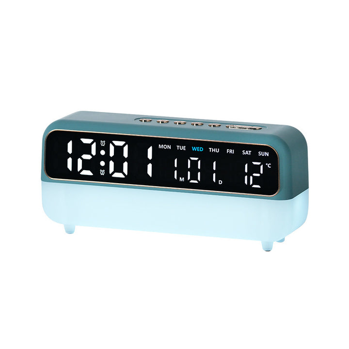 Digital weather alarm clock with intelligent display and temperature function Bowlift