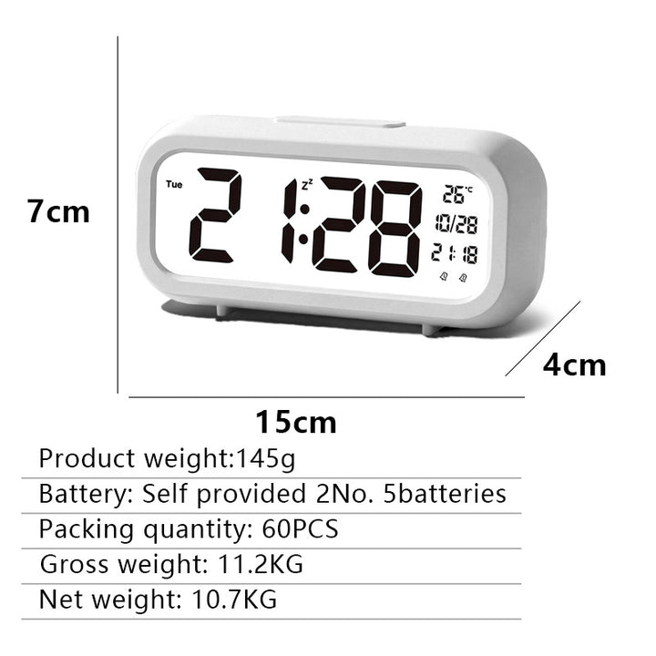 Digital Alarm Clock Bowlift