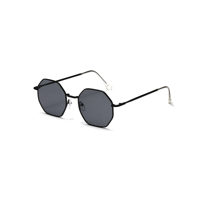 Women's octagonal sunglasses with elegant metal accents Bowlift