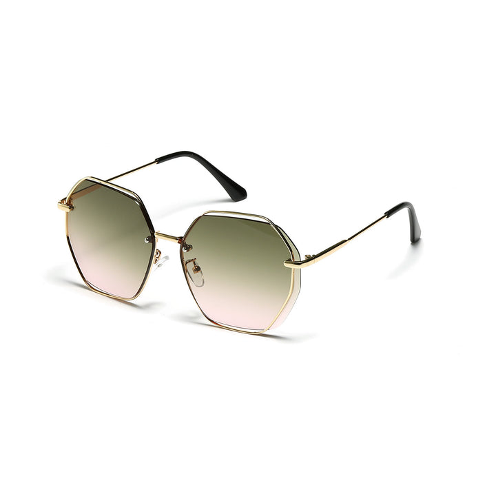 Women's fashionable octagonal sunglasses with elegant frame Bowlift