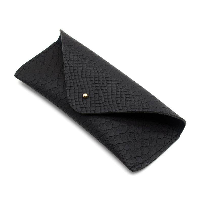 Textured Leather Eyewear Case Bowlift