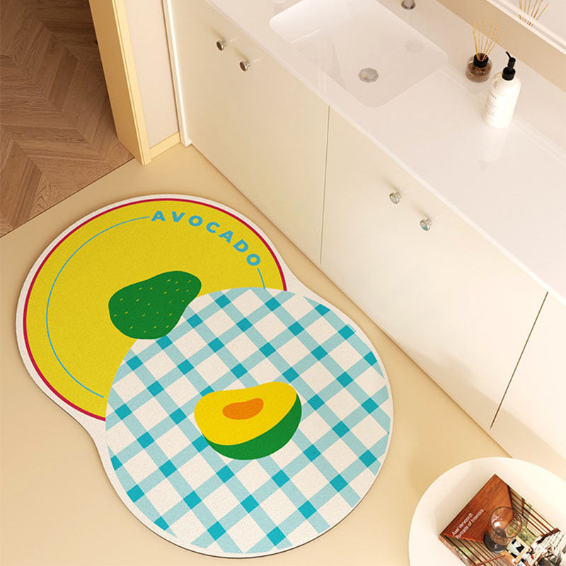 Fun Donut-Themed Bath Mat Bowlift