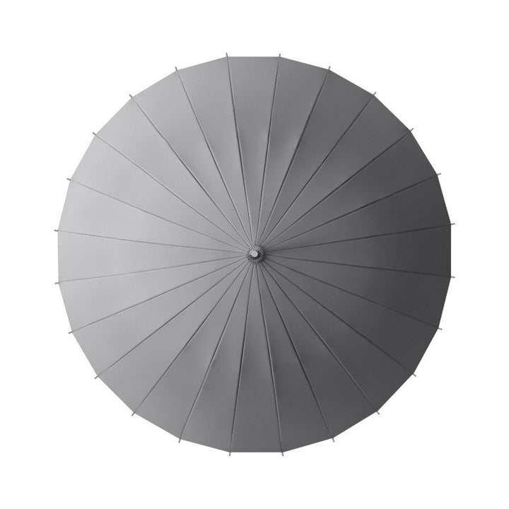 Women's elegant folding umbrella with ergonomic wooden handle and wind-resistant structure Bowlift