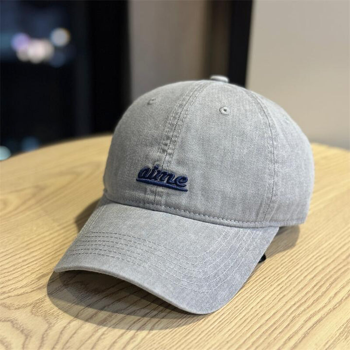 Women's Casual Vintage-Inspired Cotton Baseball Cap Bowlift