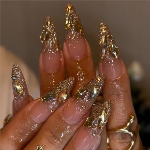 Elegant Gel Nail Art Extensions Bowlift
