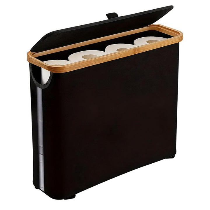 High-quality laundry basket with lid and handle Bowlift