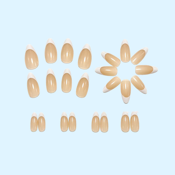 Artificial nails with elegant stiletto design Bowlift