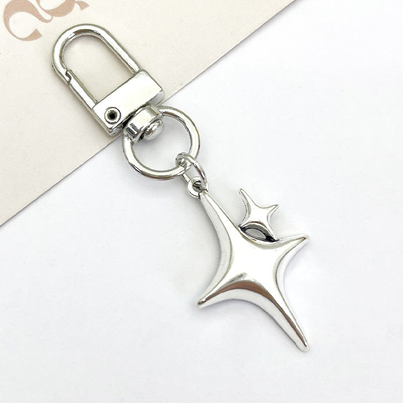 Star-Designed Keychain Charm Bowlift