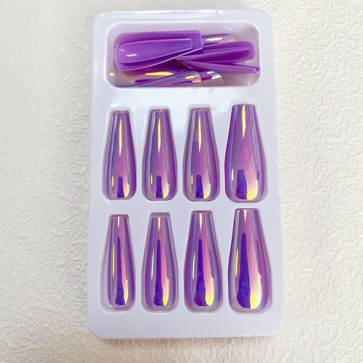 Premium Glossy Press-On Nail Tips Bowlift