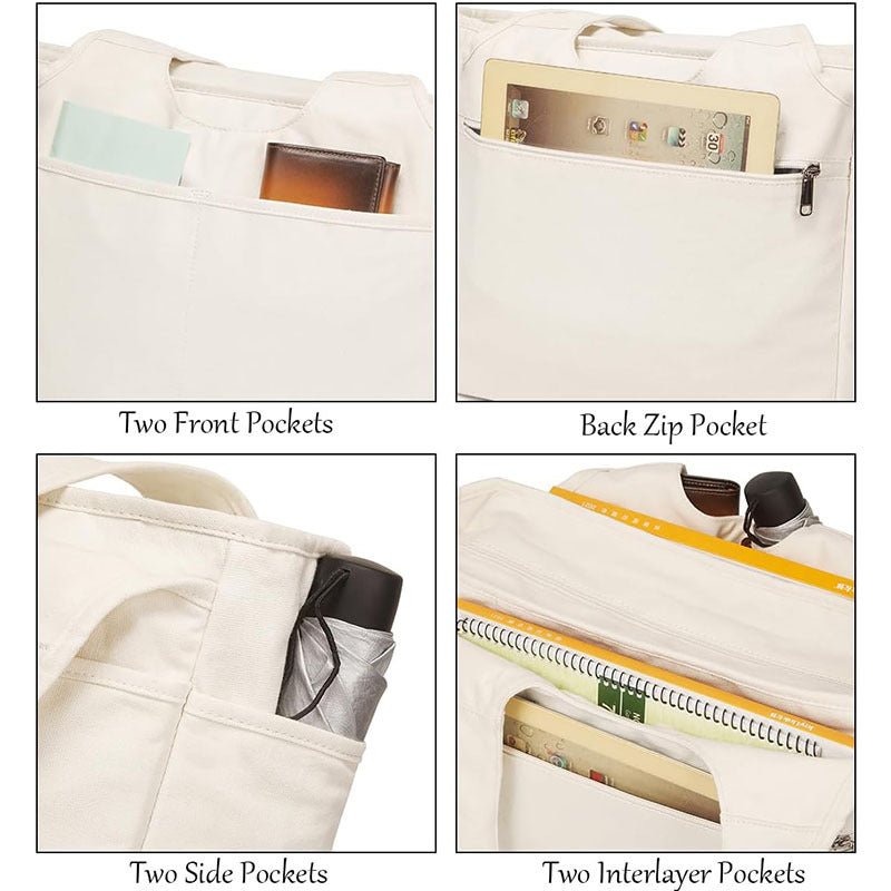 Everyday tote bag with generous interior Bowlift