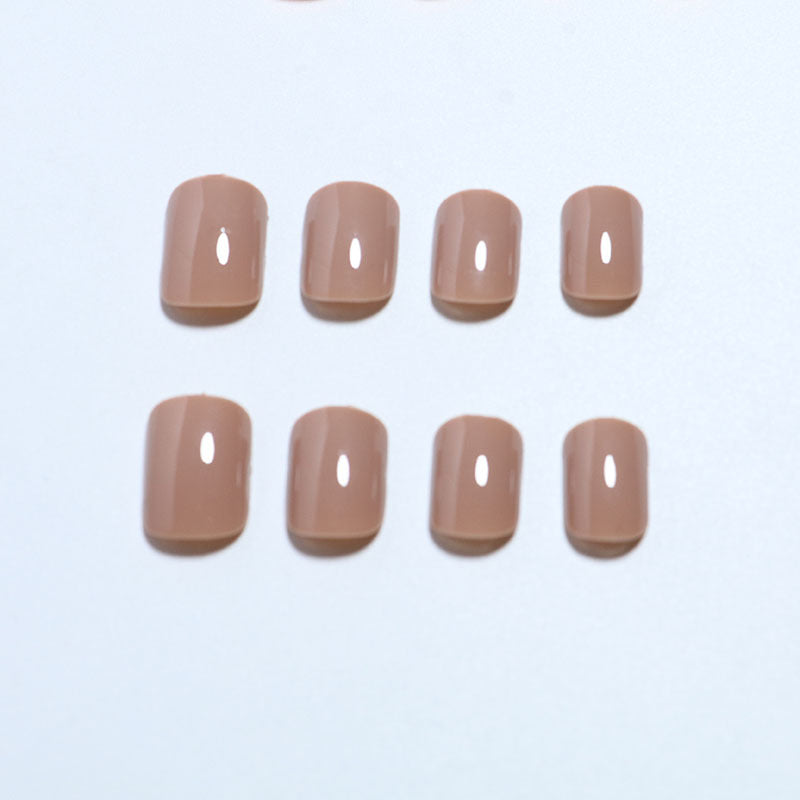 Premium Glossy Fake Nail Set Bowlift