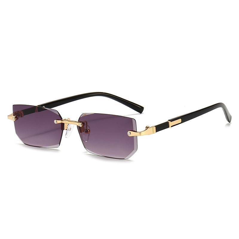 Ladies elegant and fashionable sunglasses with transparent frame Bowlift