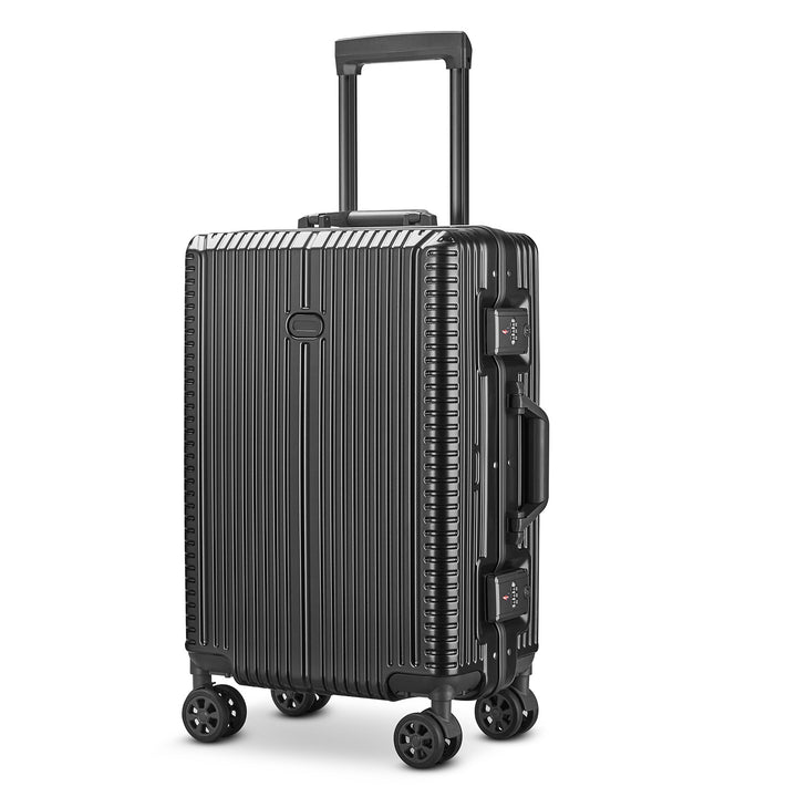 Men's High-Durability Hard Shell Wheeled Suitcase Bowlift