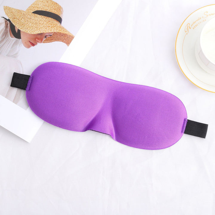 Unisex nan light-blocking travel mask with thermoformable nylon cover and wide comfort band Bowlift