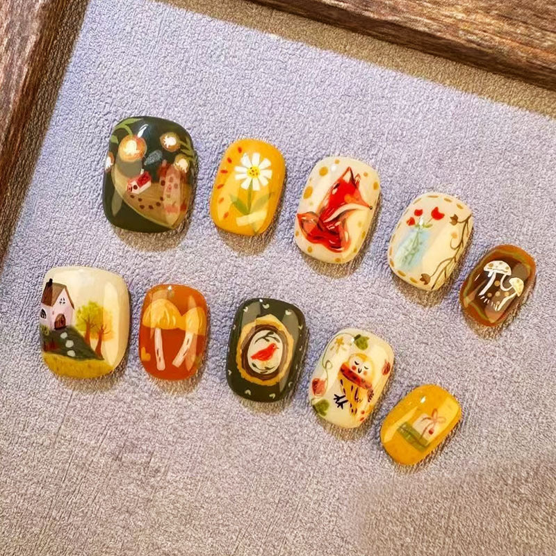 Playful Artistic Nail Art Design Set Bowlift