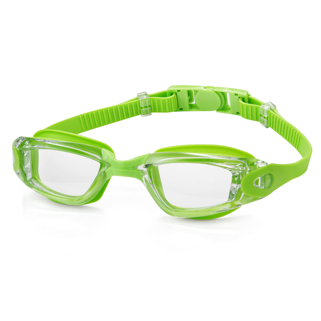 Swim goggles with adjustable head strap and anti-fog technology Bowlift