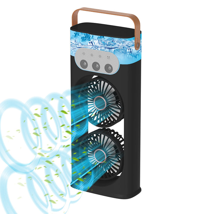 Ladies portable double fan Bowlift