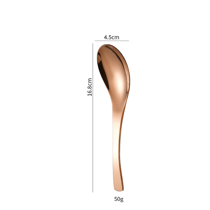 Elegant spoon with ergonomic design and polished surface Bowlift